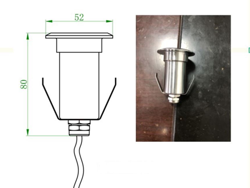 led deck lights 1w